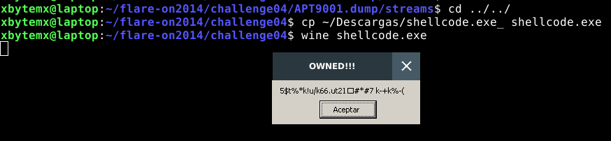 Running EXE with Shellcode